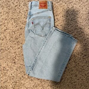 Levi's Sky Blue Denim Jeans Size 28